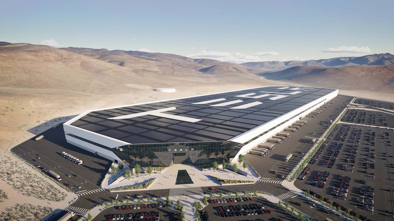 Gigafactory Nevada aerial