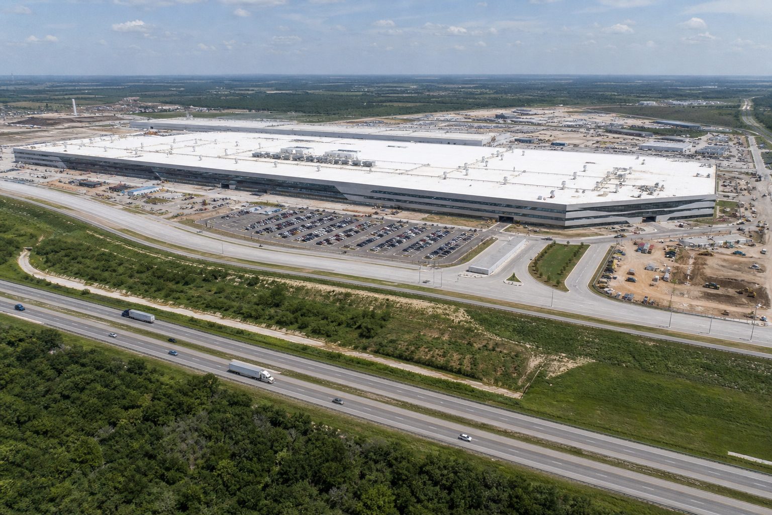 Gigafactory Texas aerial